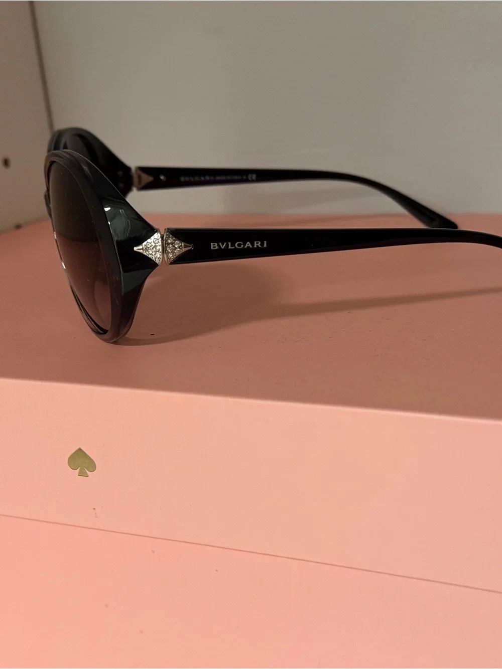 Bulgari Women's Black Gradient Oversized Sunglasses